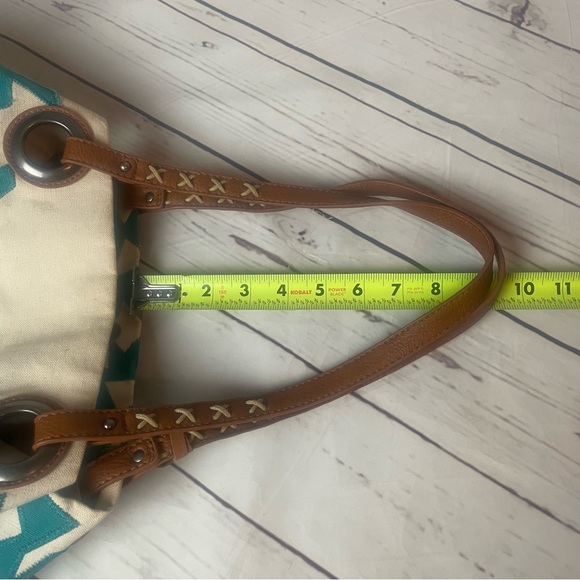 Lucky Brand Turquoise Covina Tote - Picture 14 of 14